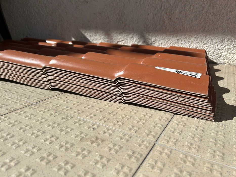 Telhas / Chapas de cobertura Cover Life PL. LATINA em tecnopolímero, cor Terra Natural