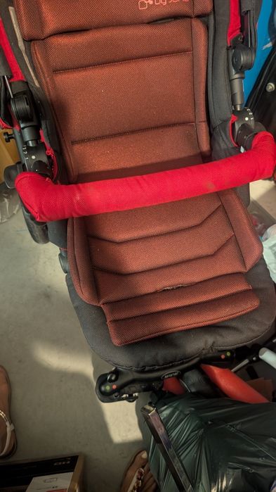 Conjunto Carro Bebé Jane Epic Vermelho