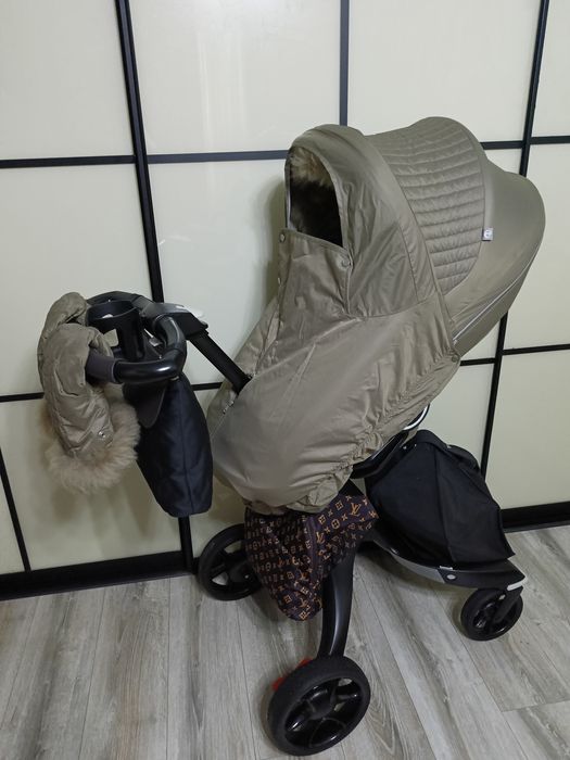 Як нова!!! Коляска Stokke Xplory 3в1 повний комплект.