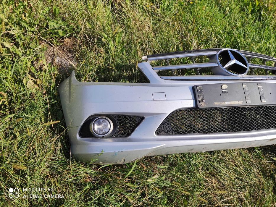 mercedes c klasa w204 amg zderzak przedni