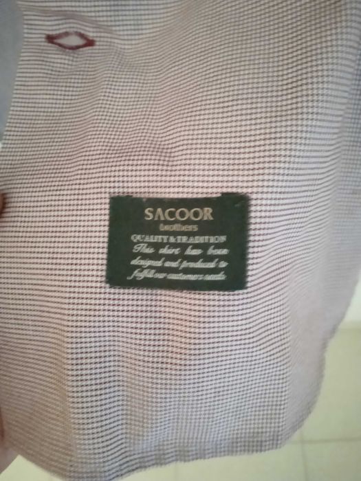 Camisa Sacoor Brothers T 41 Slim fit easy ironing.