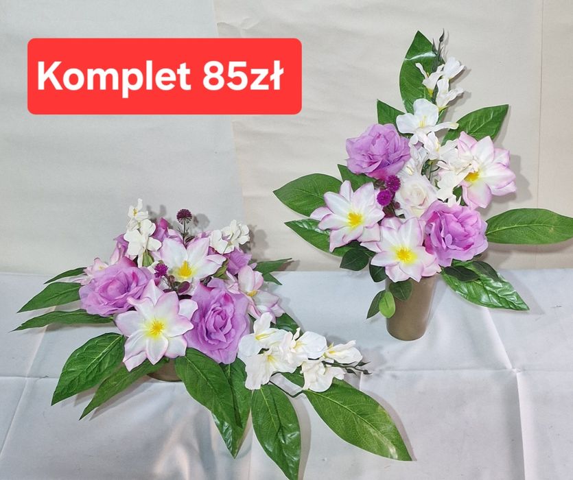 Stroiki oraz komplety na groby