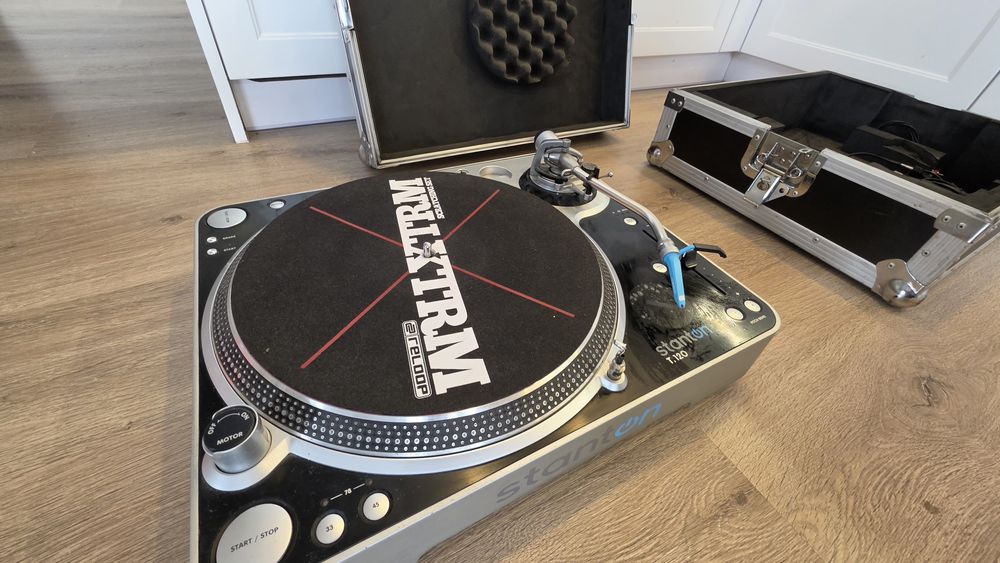 Gramofon Stanton 120T + System Reloop Concorde Blue + Case. Dobra cena!!