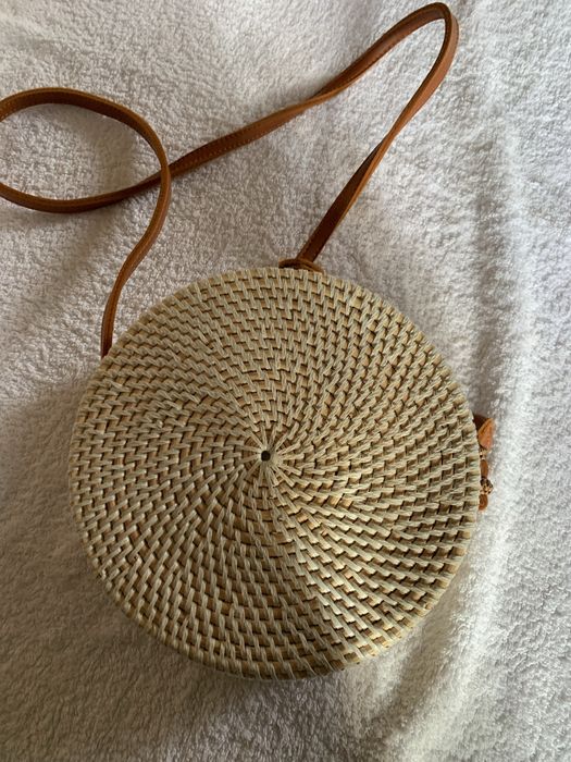 Сумка соломенная