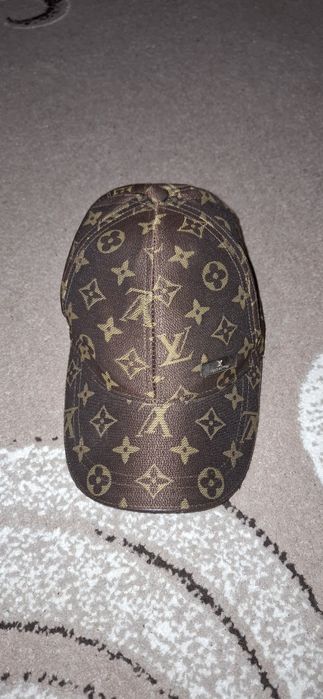 Кепка Louis Vuitton (бейсболка) з фірмовим принтом