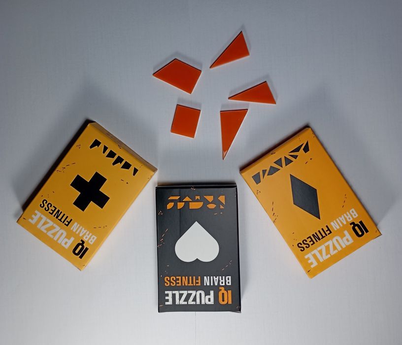 Iq puzzle Хрест, Серце, Ромб