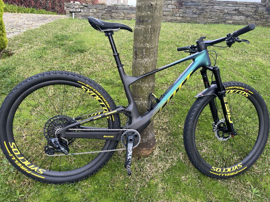 Scott Spark RC World Cup c rodas upgrade syncros 1.0s (cubos Dt240)