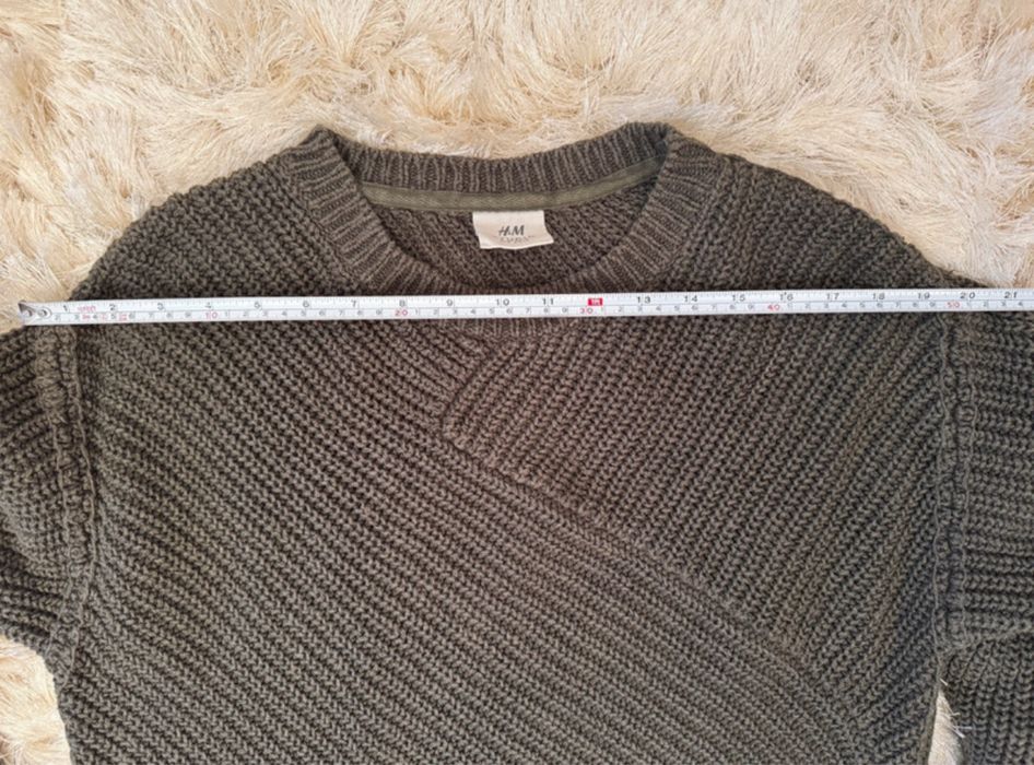Blusa de tricô masculina H&M
