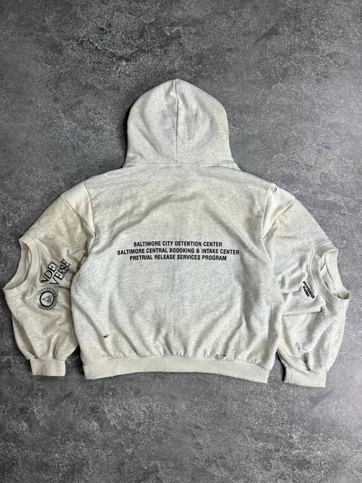 Project G/R protocol index zip up hoodie white зипка зіпка худі біле  S M L
