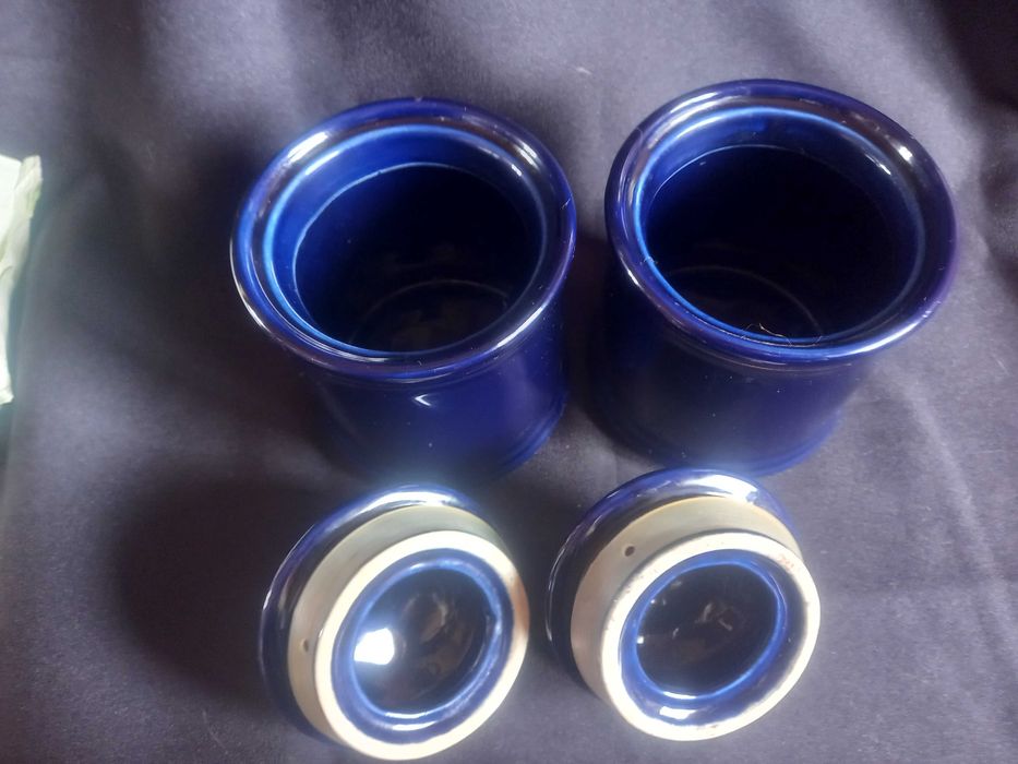 2 potes, açúcar e chá, anos 90