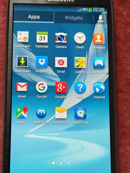 Samsung galaxy note 2