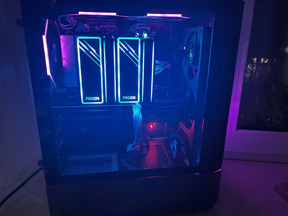 ТЕРМІНОВО Компʼютер 4060 ti 16 gb ryzen 7 ssd 1t msi mag 27 ips