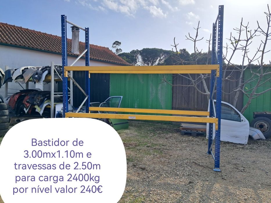 Racks, parteleiras industriais, estantes de armazém