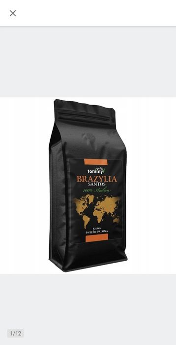 Kawa Brazykia 1kg,.gratis buty sportowe