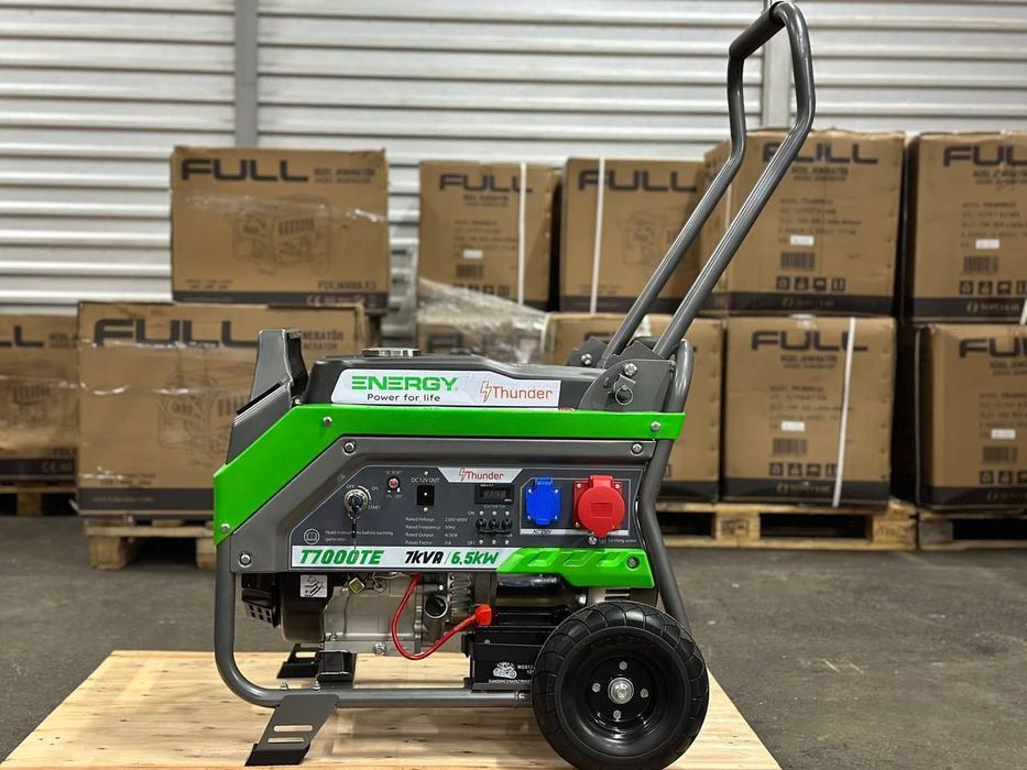 Генератор трифазний бензиновый ENERGY Thunder T7000TE  (6,5 кВт)