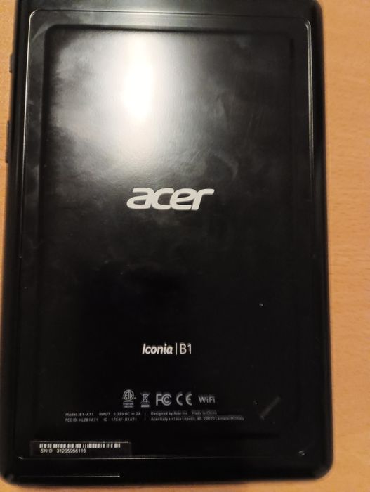 Tablet Acer iconia B1