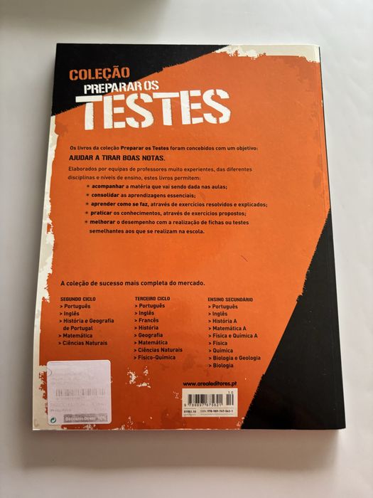 Livros preparar os testes 8 ano