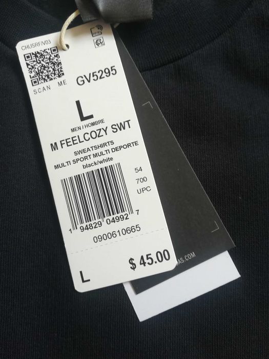 Флисовый джемпер adidas ESSENTIALS