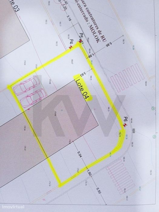 Terreno Urbano com 279 m2 ( 1/16 do Lote de terreno para construção co