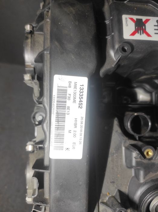 Двигатель Мотор БМВ Ф30 330Е B48 B20 A Plug-in Hybrid Разборка BMW