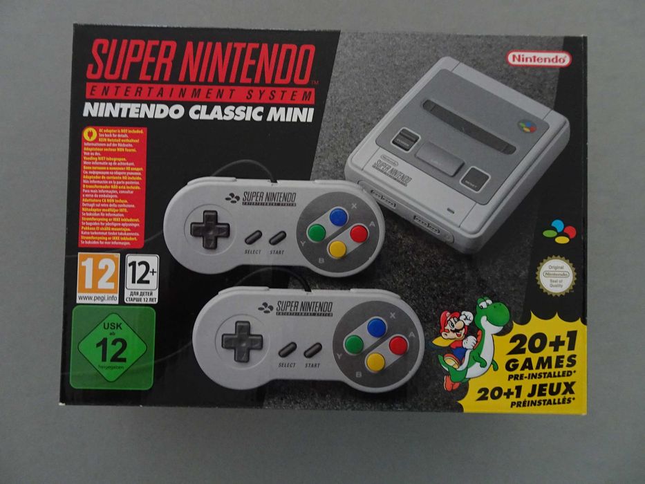 Consola Super Nintendo - Nintendo Classic Mini (nunca usada)