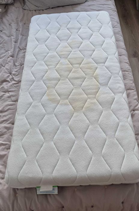 Łóżeczko dziecięce biały Ikea Sundvik 60x120 materac