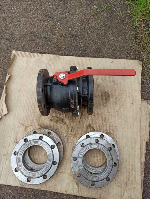 Кран шаровые фланцевые Ду20 Ду25 Ду32 Ду50 Ду65 Ду80 Ду100 Ду125 Ду150