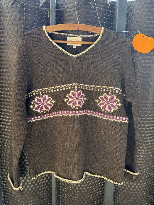 Sweter damski wełniany