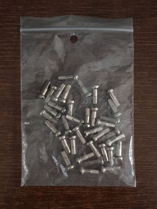 36 Nipples/Cabeçotes 14G (2,0 mm) Inox