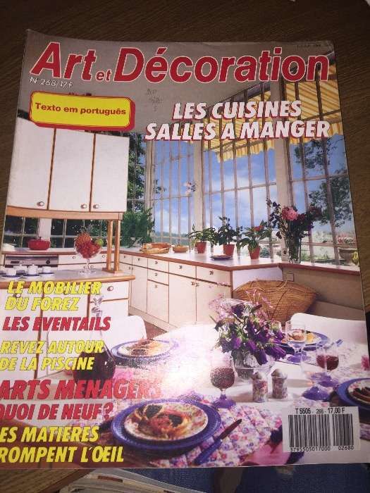 11 Revistas - Art et Décoration (desde o ano de 1982)