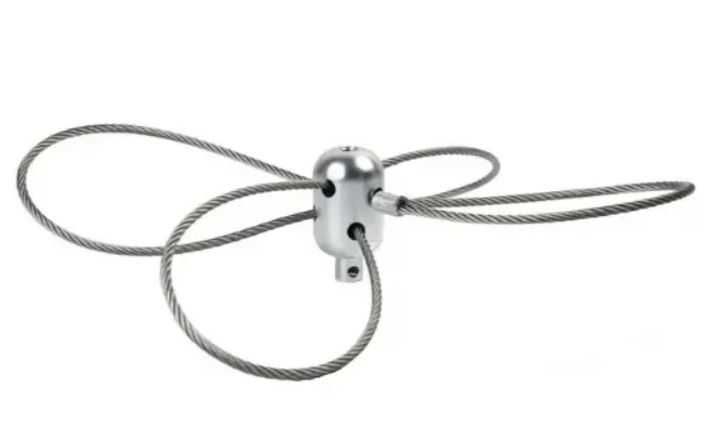 Роторний набір для чищення димоходів TURBO DYM (1 м х 6 шт) + 1 щітка