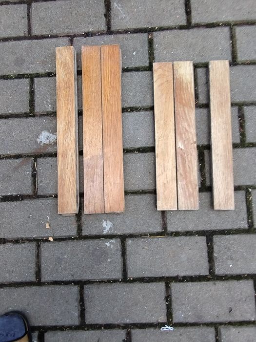 Паркет дубовий польський б/в розміри 350,400/45 товщина 22