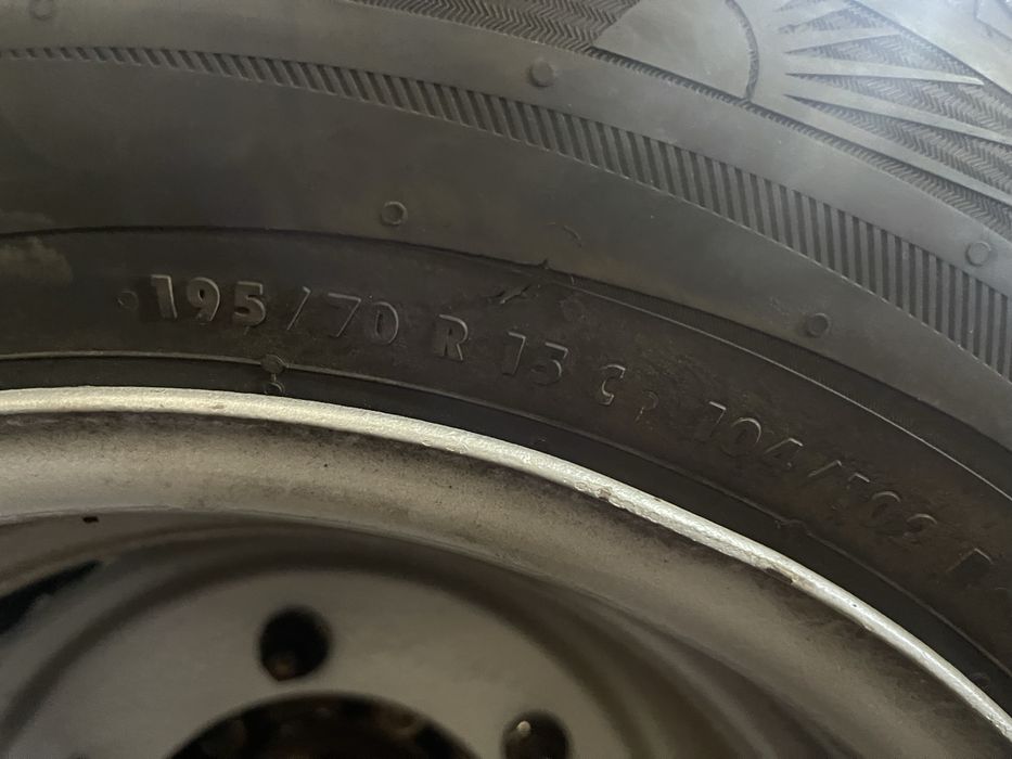 Sprinter 903 904 cdi tdi спарка диски з резиною