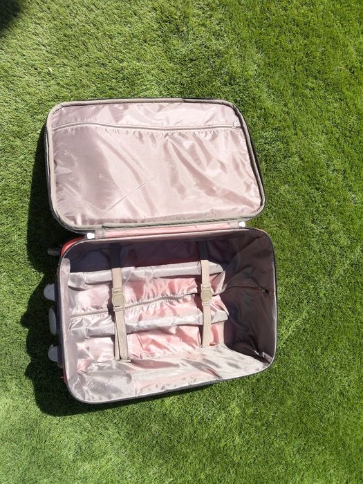 Urgente: Trolley de cabine, rosa/salmão, PackIt