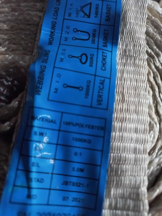 Pasy zawiesia używane