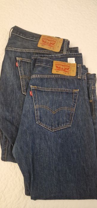 Calças de ganga azuis Levi's 501