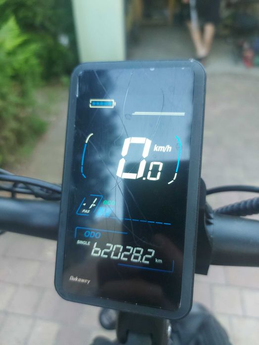Rower elektryczny Lankeleisi MG740 plus dual 48V 20 AH fatbike Hamulce hydrauliczne, błotniki, lusterko,