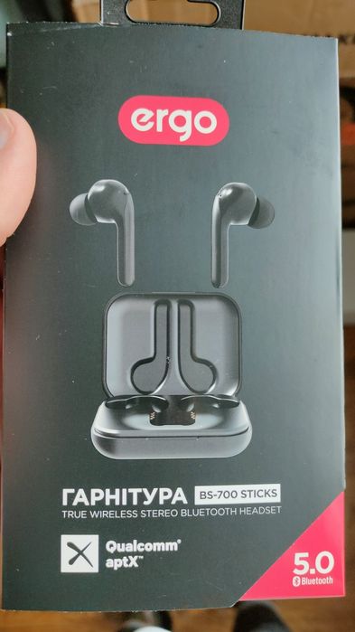 Гарнітура, навушники   ergo bs700