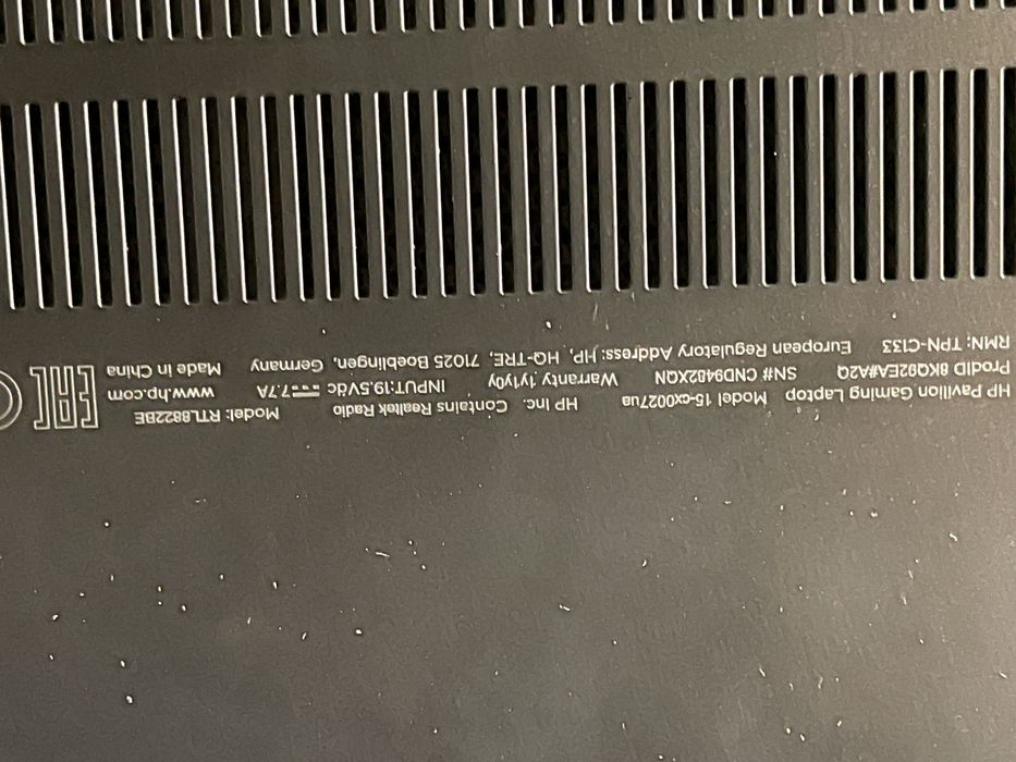 Ноутбук ігровий Hp Pavilion Gaming 15-cx0027ua