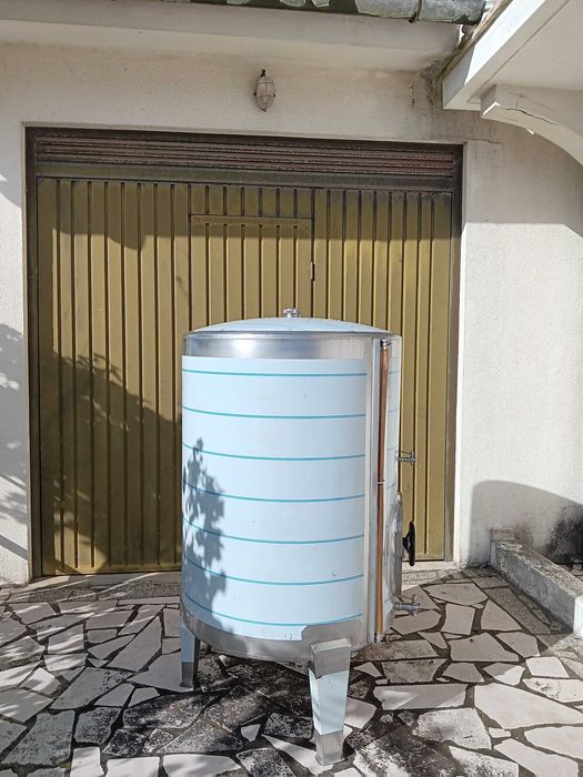 Cuba inox  para vinho de 550 Lt