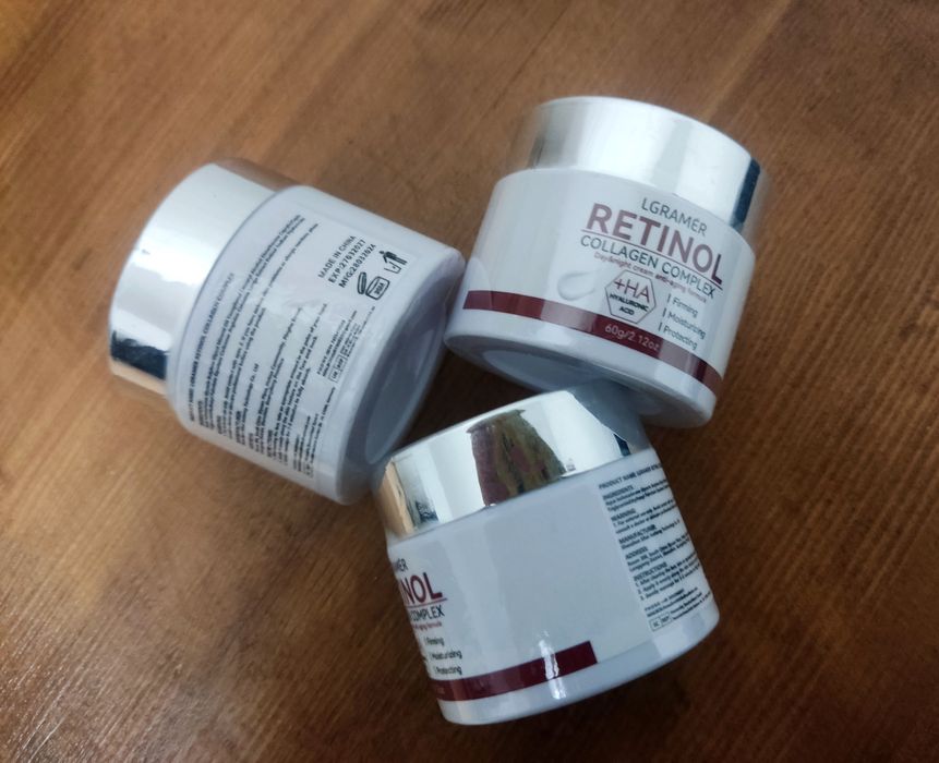 Ретиноловий крем для обличчя з колагеном, 60г