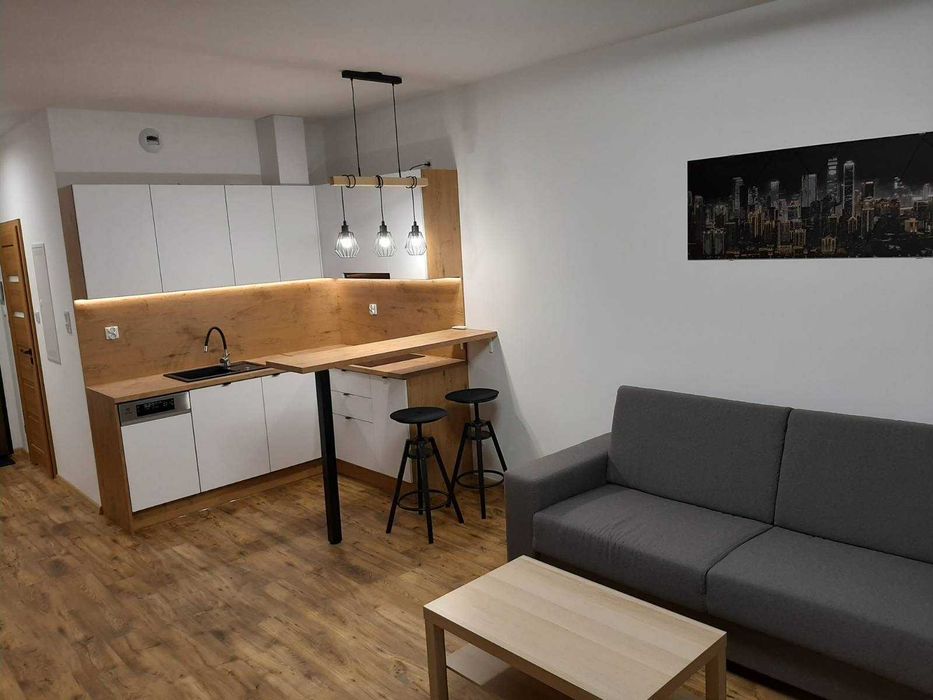 Nowoczesna kawalerka z dużym balkonem | Wiślane Tarasy 2.0 | Bez pośredników