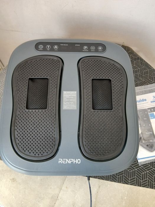 Wibracyjny masażer do stóp Renpho + pilot, czarny