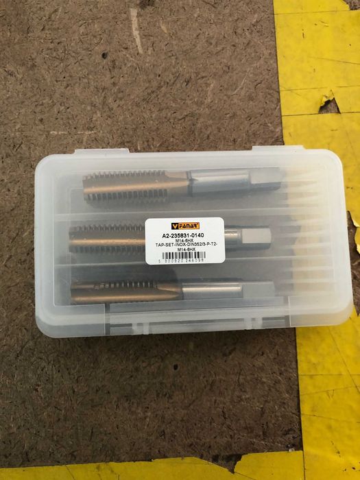 Gwintowniki ręczne oraz maszynowe FANAR