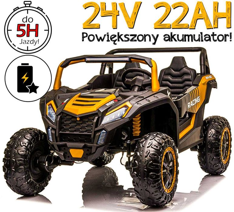 WIELKIE autko BUGGY A032 Racing 24V 22Ah MODYFIKACJA! samochodzik akum