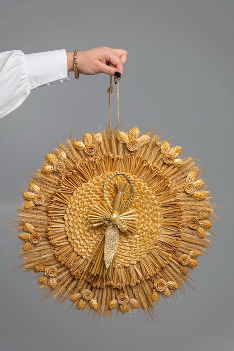 Віночки з житньої соломи