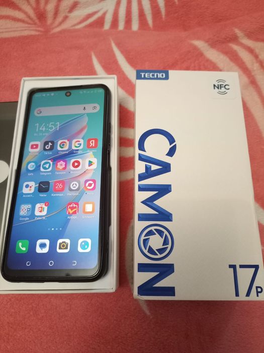 Смартфон Техно Camon 17 p