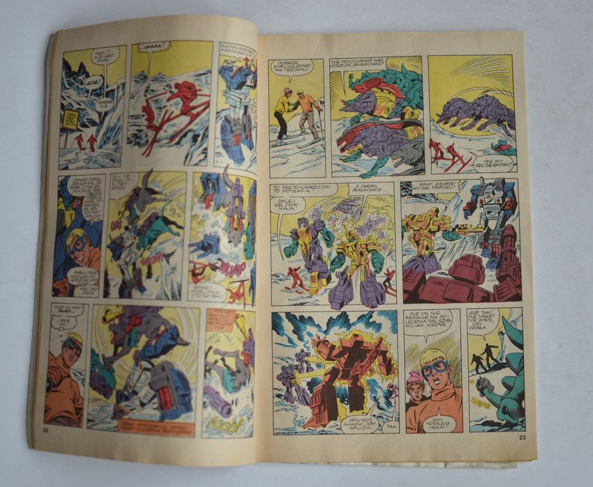 Transformers 4/93 Tm semic Komiks Marvel