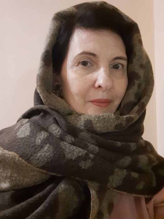 Палантин шерстяной