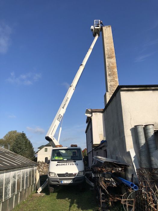 Podnosnik koszowy wynajem Wołomin Radzymin Niepret 22m 25m 27m 30m 35m